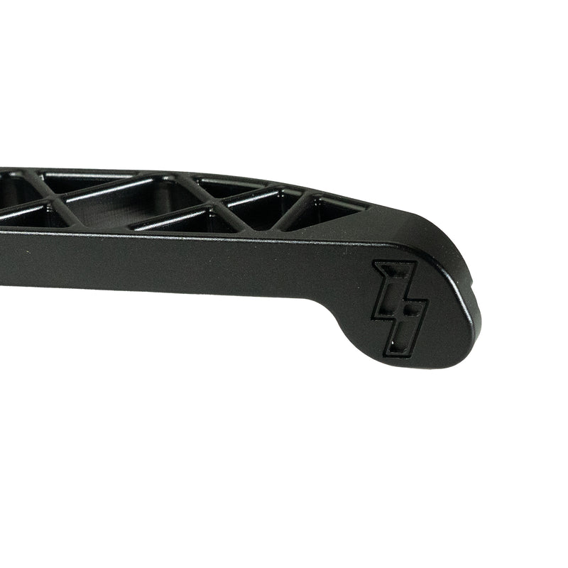 L5P Billet Hood Release Lever Black Anodized - Duramax L5P 2020+