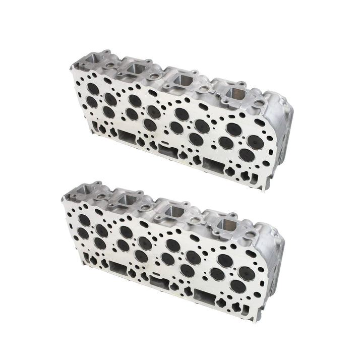 Industrial Injection 2004.5-2005 LLY Duramax Ported &amp; Polished Cylinder Heads (RH &amp; LH Set) - Industrial Injection