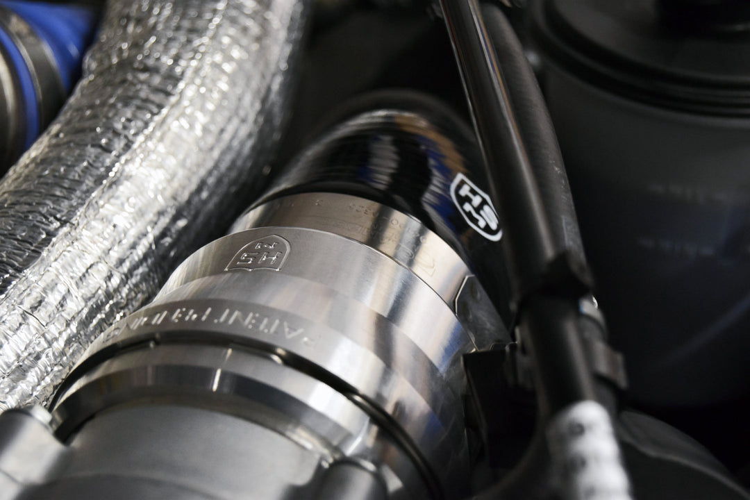 H&amp;S Motorsports 2017-2025 Ford 6.7L Silicone Intercooler Pipe Upgrade Kit - Industrial Injection