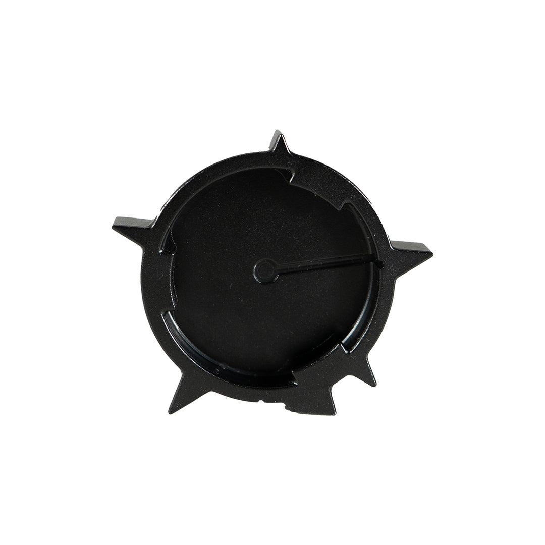 Industrial Injection Billet Brake Reservoir Cap – Black Anodized (1994–2024 RAM Cummins) - Industrial Injection