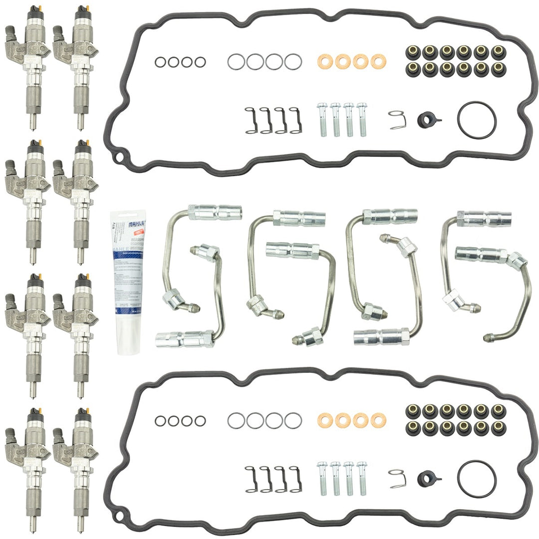 Industrial Injection Stock Bosch Reman 01-04 LB7 Injectors w/Install Kit - Industrial Injection