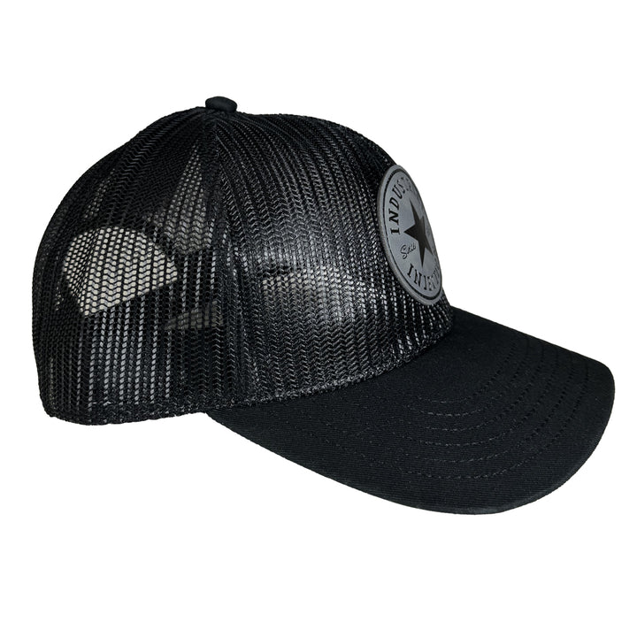 II ALL STAR Full Mesh Snap Back Hat - Gray/Black - Industrial Injection