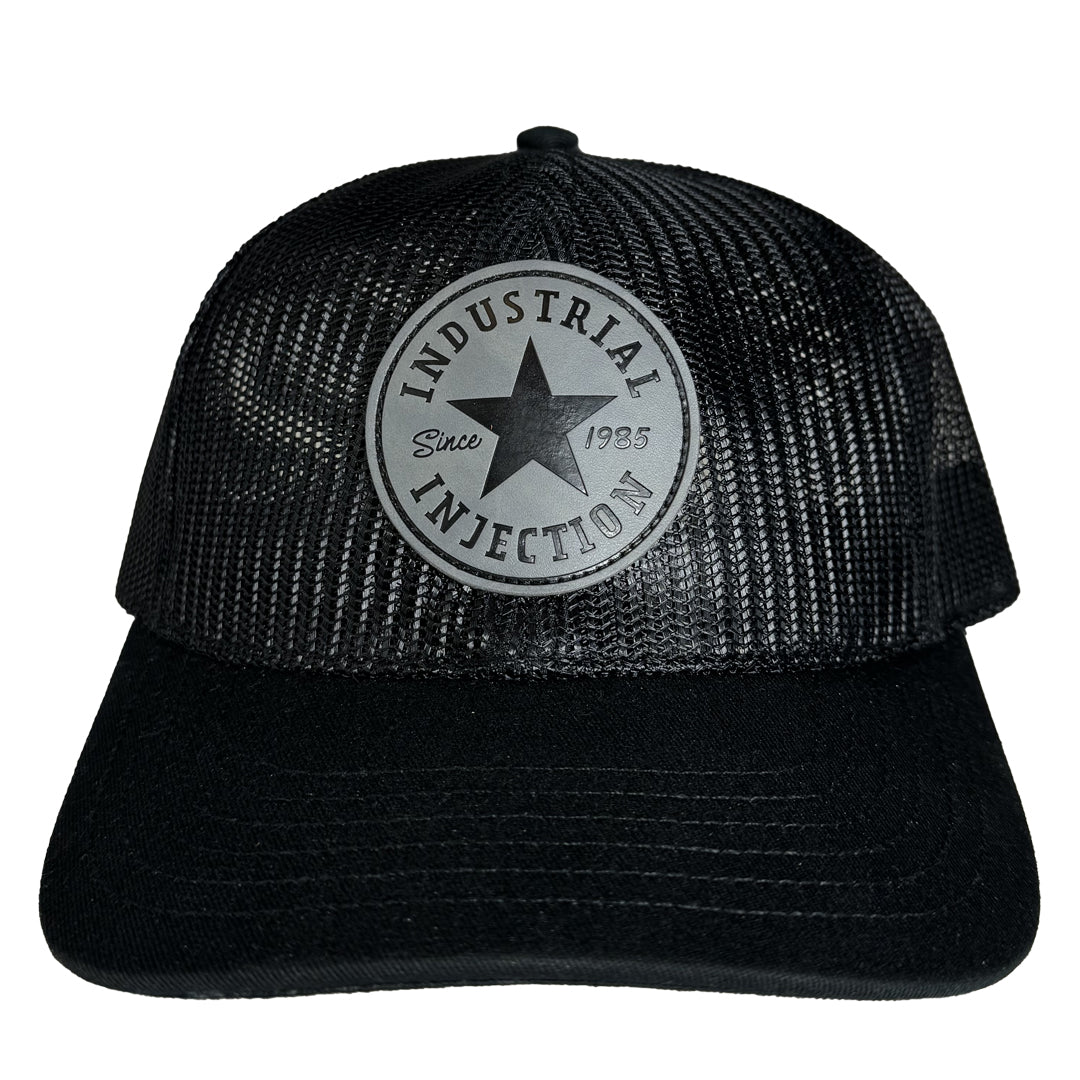 II ALL STAR Full Mesh Snap Back Hat - Gray/Black - Industrial Injection
