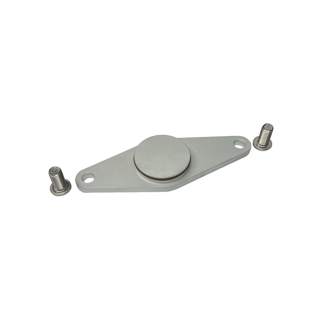 Cummins 12V, 24V &amp; 4BT Rear Freeze Plug Retaining Plate (With O-ring) - Industrial Injection