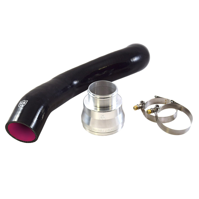 H&S Motorsports 2017-2025 Ford 6.7L Silicone Intercooler Pipe Upgrade Kit - Industrial Injection