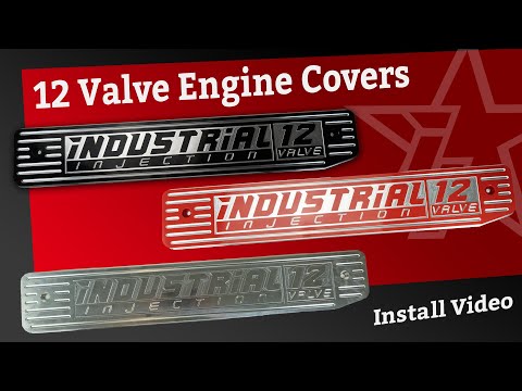 Industrial Injection Billet Cummins 12 Valve Engine Cover