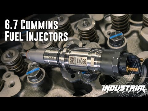 Industrial Injection Reman Stock 6.7 Cummins Injector Pack With Connecting Tubes Cab &amp; Chassis 2007.5-2010
