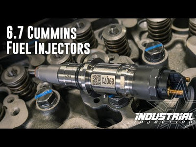 Industrial Injection Reman Stock 6.7 Cummins Injector Pack With Connecting Tubes Cab & Chassis 2007.5-2010