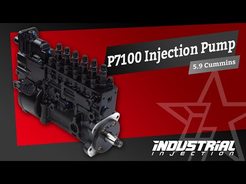 Industrial Injection 5.9L 12v Cummins P7100 Dragon Fly 12MM Injection Pump (500-800 HP)