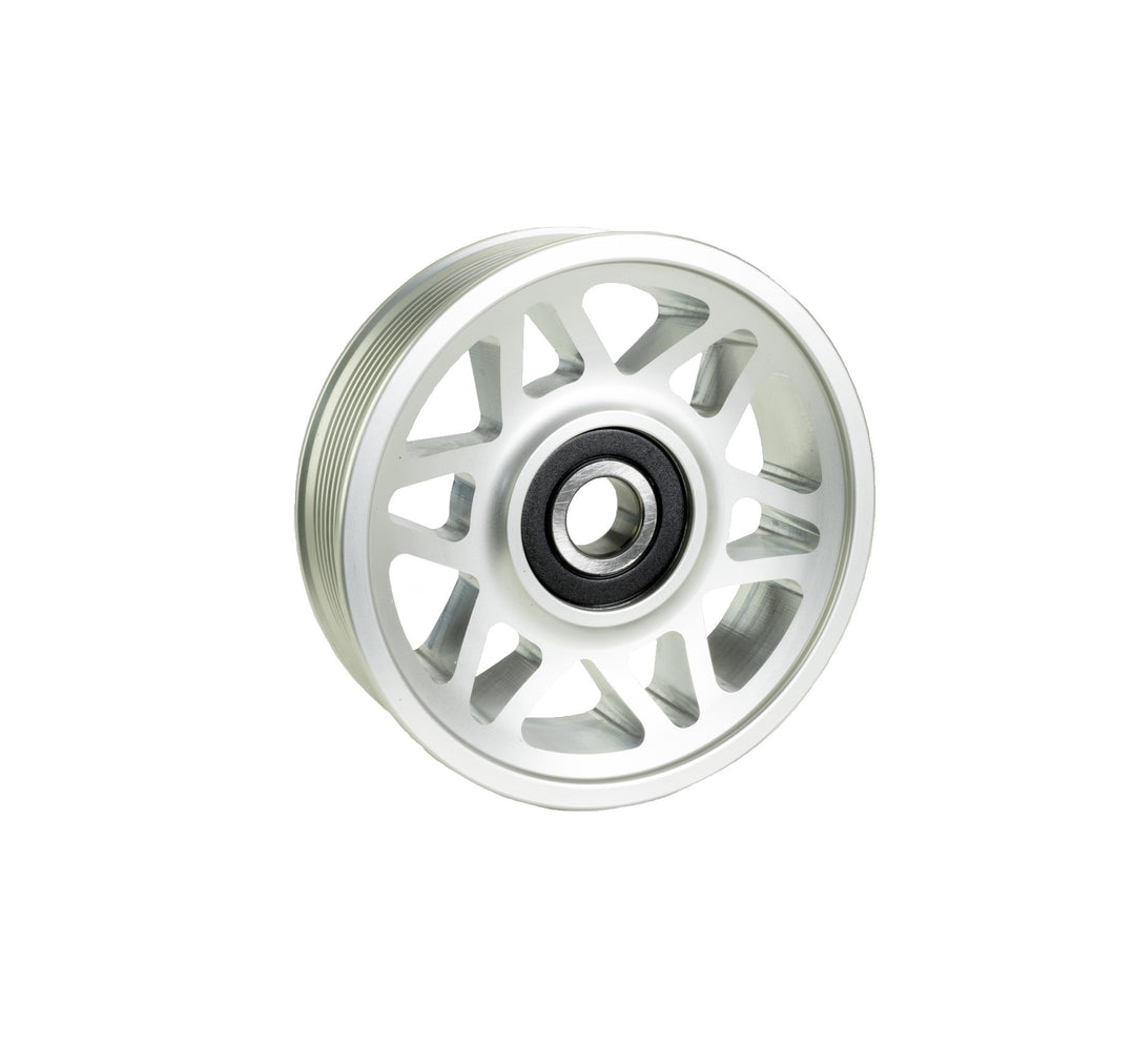 2003-2018 Cummins 4.5" Billet Idler Pulley Clear Anodized - Industrial Injection