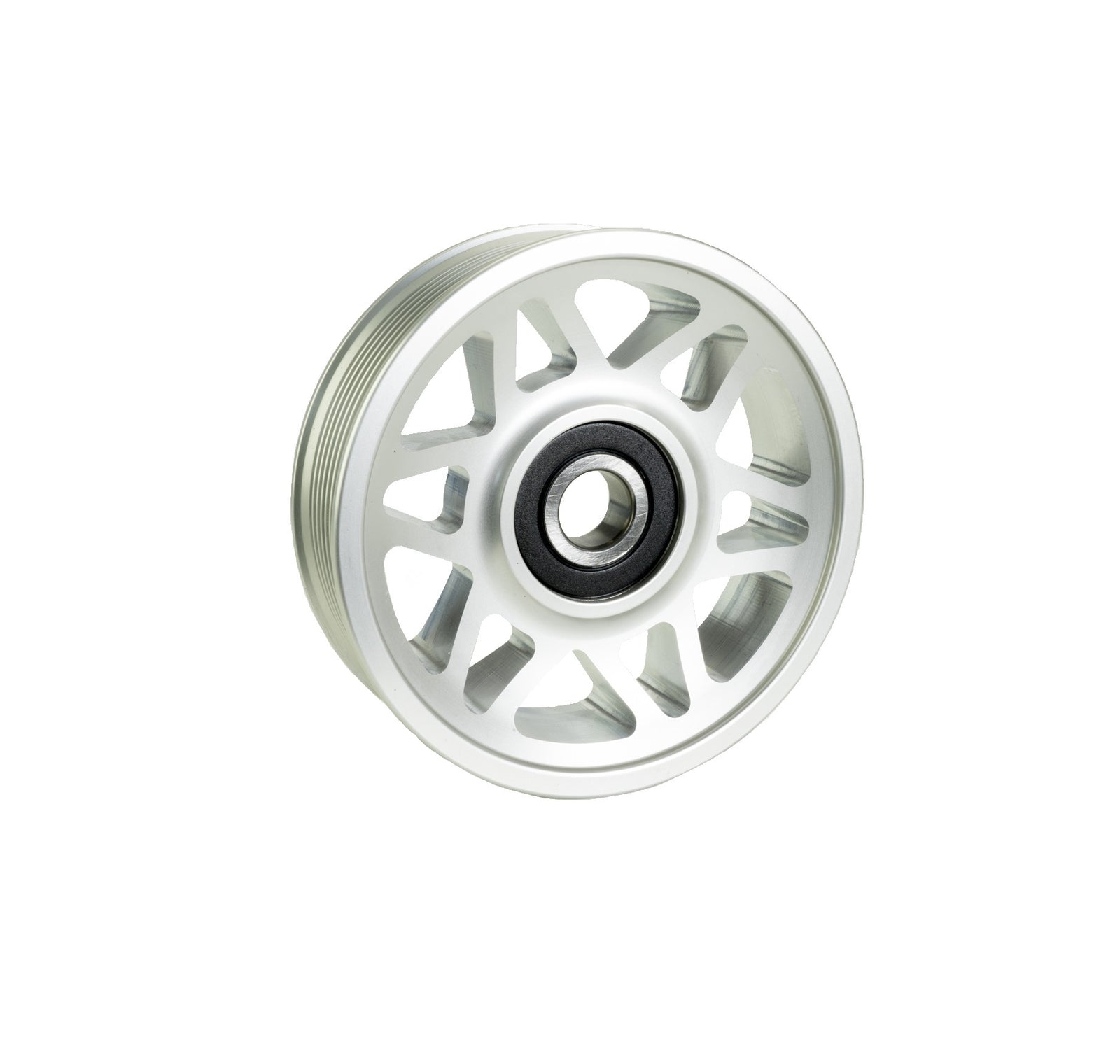 2003-2018 Cummins 4.5" Billet Idler Pulley Clear Anodized - Industrial Injection