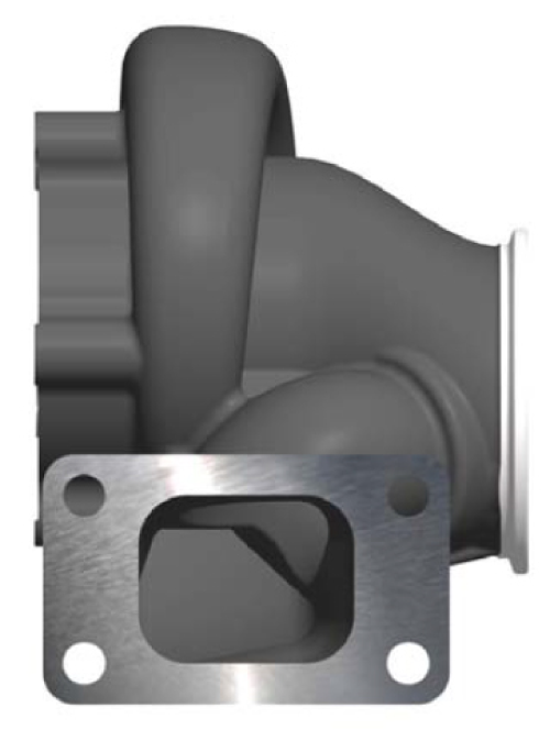 BorgWarner B1 6258 T25 Turbine Housing - Industrial Injection
