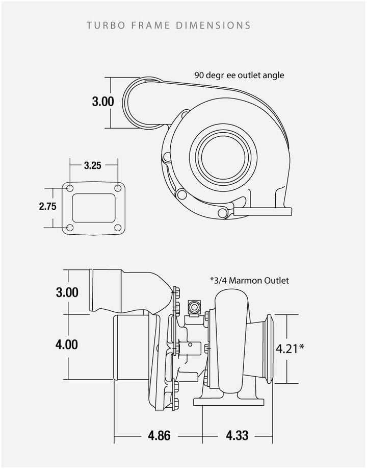 Borg Warner S300SX3 177283 (63/68/.88) - Industrial Injection