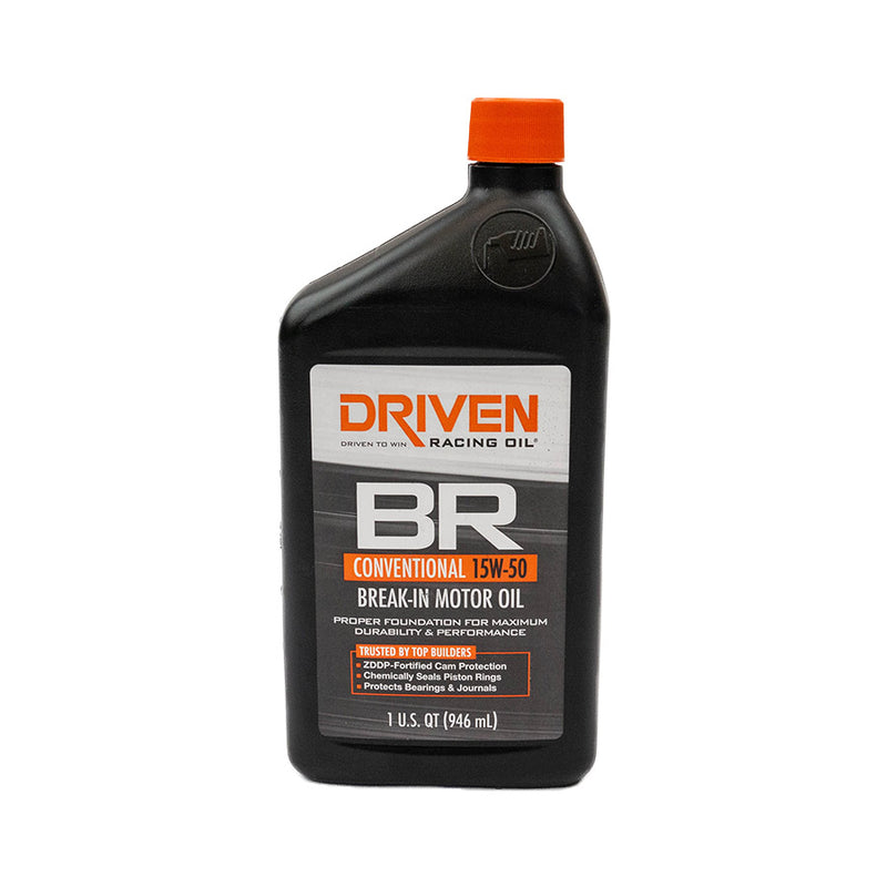 DRIVEN Conventional Break In Motor Oil 15W-50  (1 Quart) - Industrial Injection