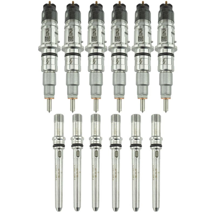 Industrial Injection Reman Stock 6.7 Cummins Mid-Range Cab &amp; Chassis Injector Pack With Tubes - Industrial Injection