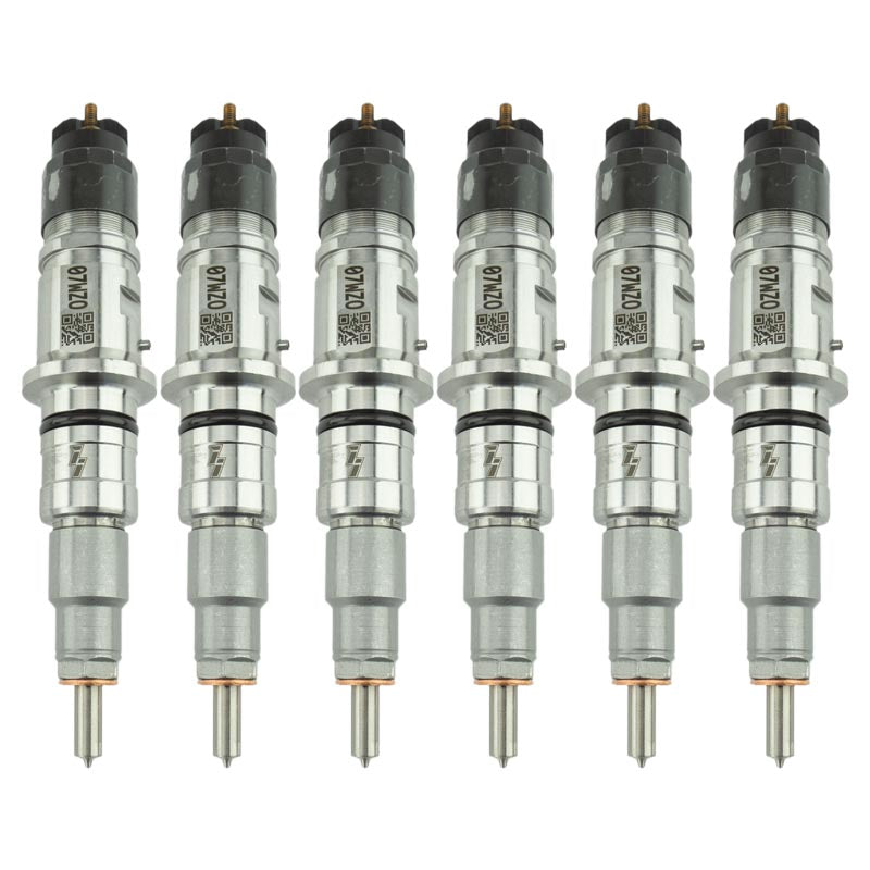 Stock 6.7 Cummins Injector Set With Connecting Tubes 2007.5-2012 | II-Reman - Industrial Injection