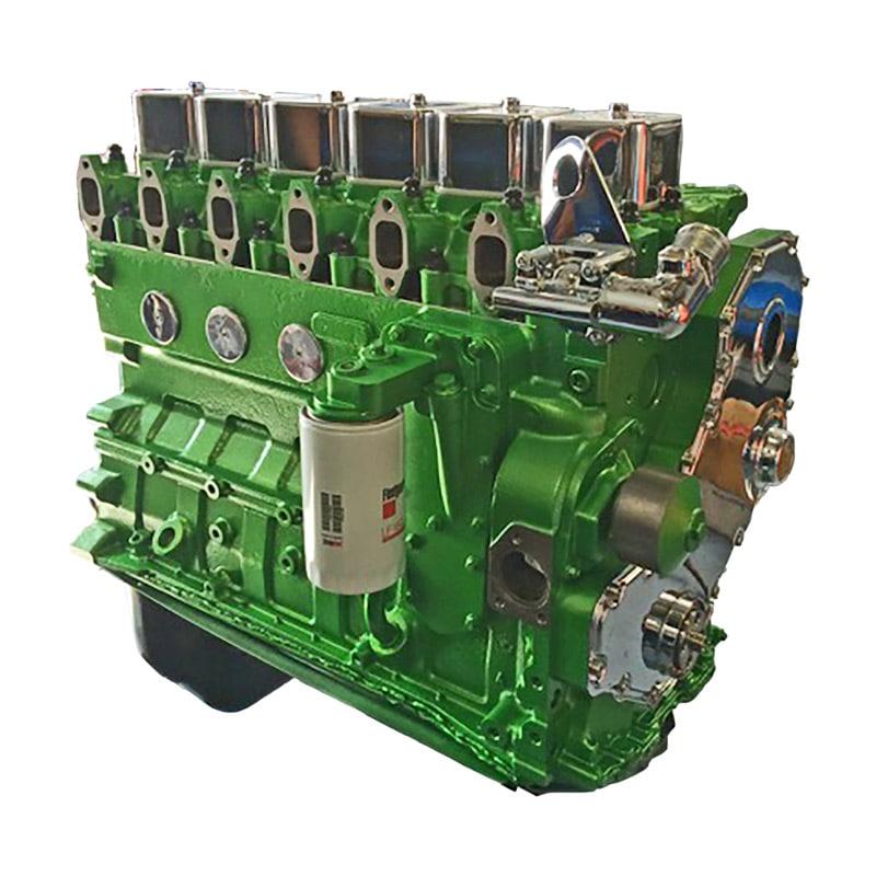 5.9 Cummins 12 Valve Race Long Block - Industrial Injection