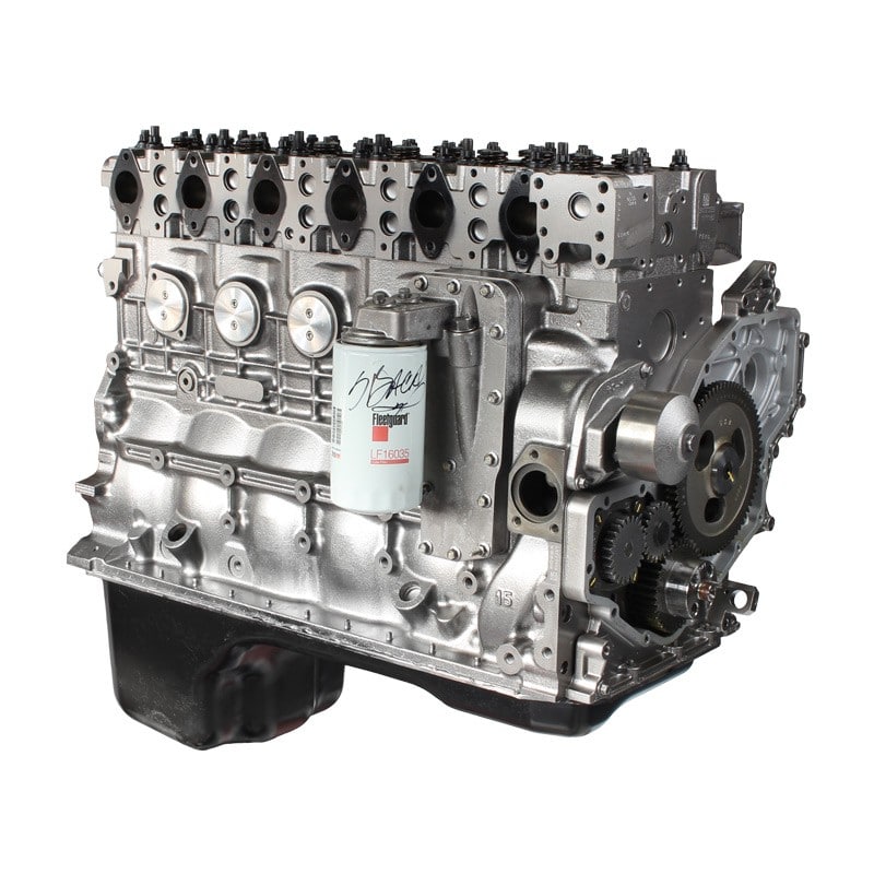 5.9 Cummins 24 Valve Race Long Block - Industrial Injection