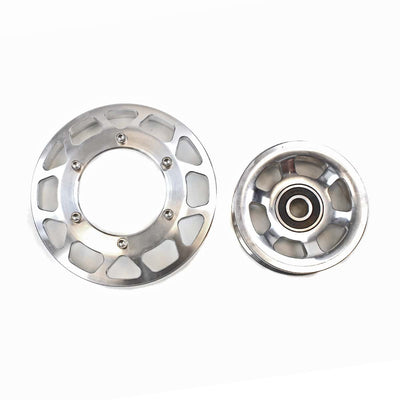 2003-2012 Cummins Billet Pulley Kit - Clear Anodized - Industrial Injection