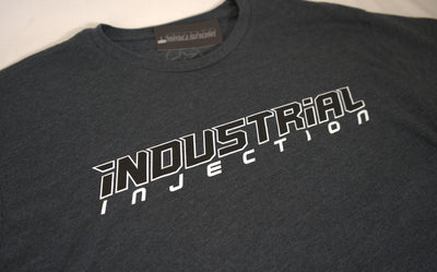 Women's Gray Logo T-Shirt - Industrial Injection