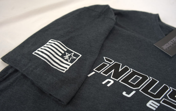 Gray Logo T-Shirt - Industrial Injection