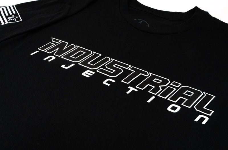 Black logo T-shirt - Industrial Injection