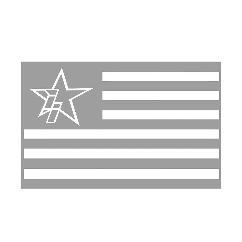 Blue Star Flag Sticker