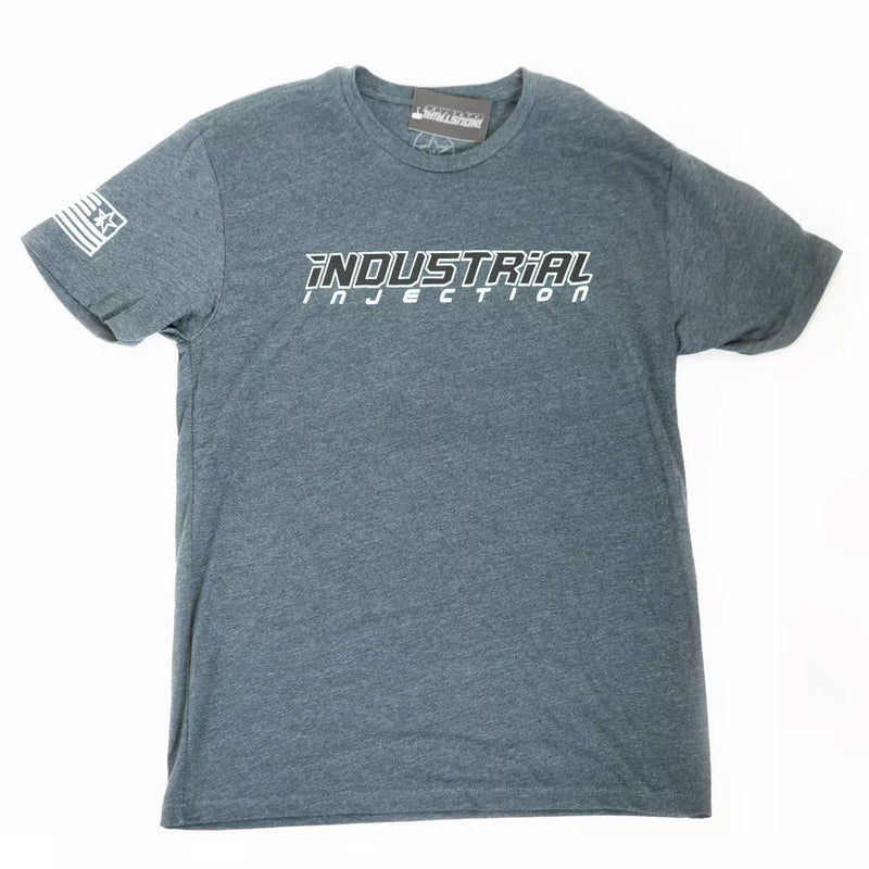 Gray Logo T-Shirt - Industrial Injection