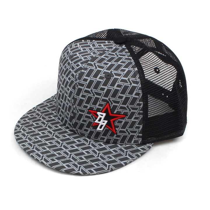 ii Star Logo Flat Bill Snap Back