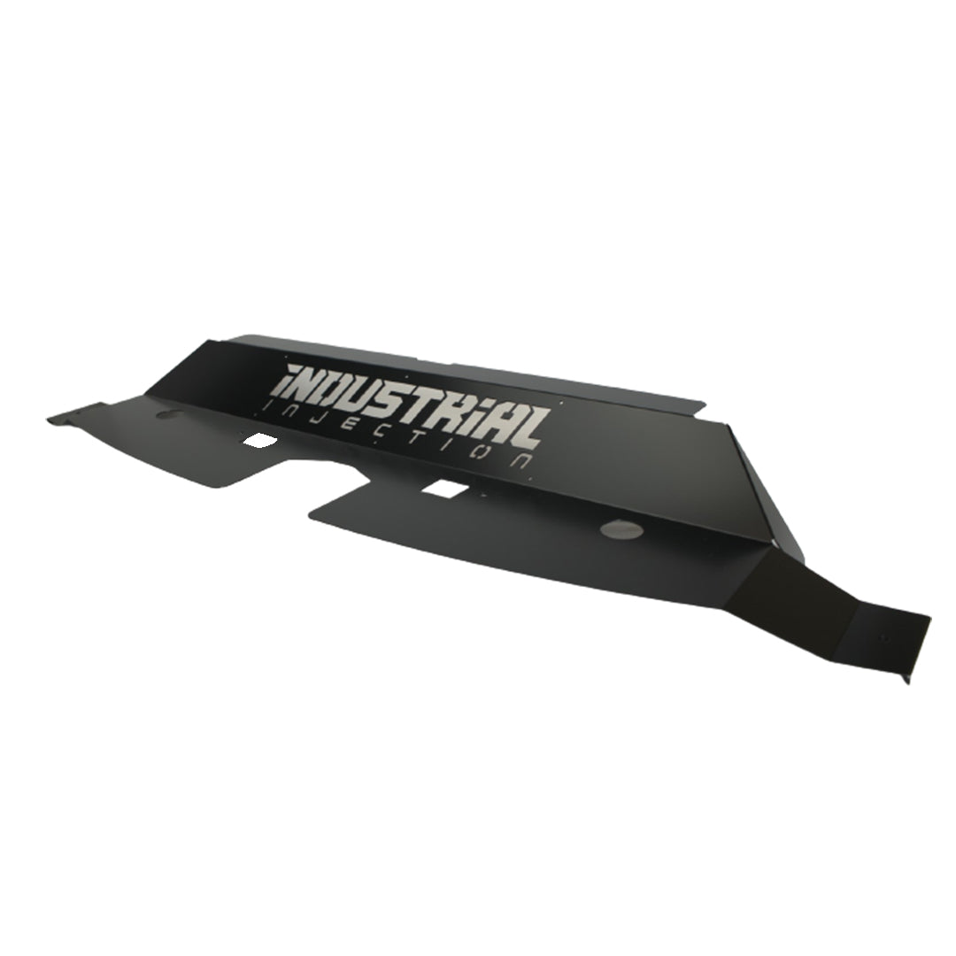 Industrial Injection radiator cover flat black for RAM 2500 3500 Cummins